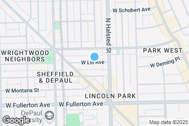 Map image of the property - 853 W Lill Ave