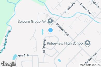 Map image of the property - 1255 Tahoe Ct