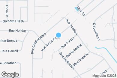 Map image of the property - 126 Rue De La Paix