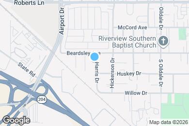 Map image of the property - 113 1/2 Harris Drive, Rear House