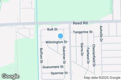 Map image of the property - 3121 Wilmington St