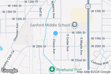 Map image of the property - 1809 Chase Ave