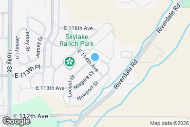 Map image of the property - 6431 E 114th Ave