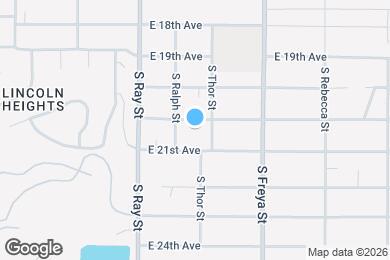 Map image of the property - 3320 E Congress Ave