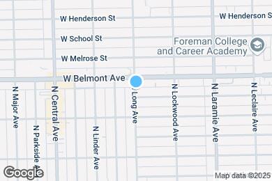 Map image of the property - 3153 N Long Ave