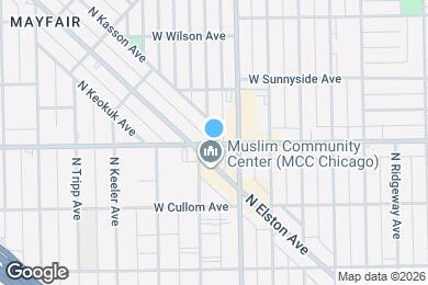 Map image of the property - 4024 W Montrose Ave