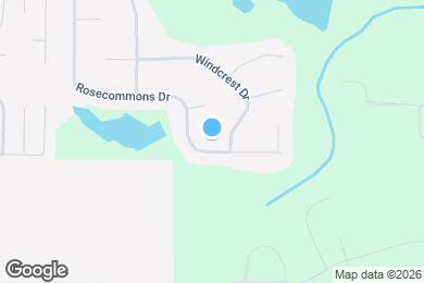 Map image of the property - 2900 Rosecommons Dr