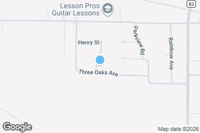 Map image of the property - 1460 Meadow Ln