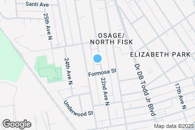 Map image of the property - 1607 22nd Ave N