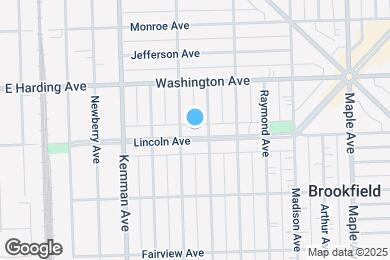 Map image of the property - 9436 Lincoln Ave