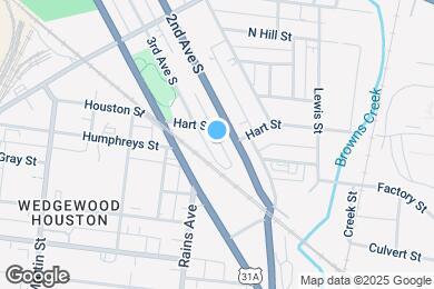 Map image of the property - 1402 3rd Ave S