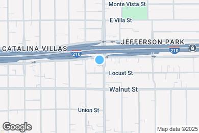 Map image of the property - 293 N Hill Ave