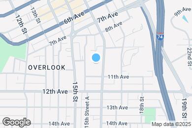 Map image of the property - Moline High School Lofts