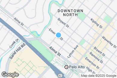 Map image of the property - 216 Emerson St