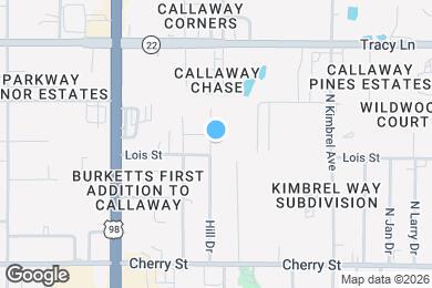 Map image of the property - 202 Hill Dr