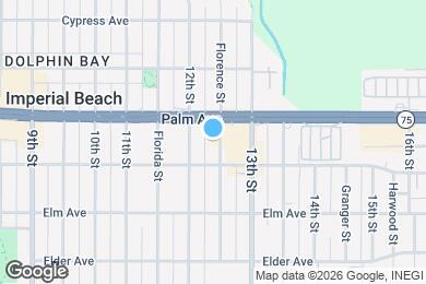 Map image of the property - 740 Florence St