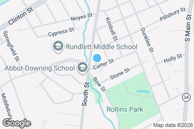 Map image of the property - 36 Carter St