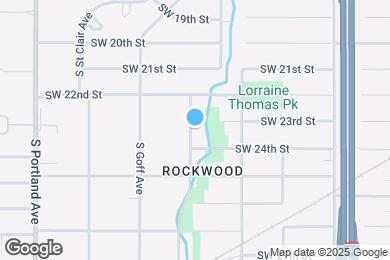 Map image of the property - 2408 S Woodward Ave