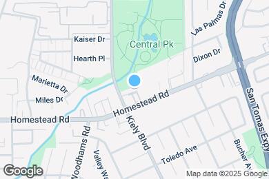 Map image of the property - 825 Kiely Blvd