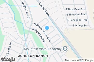 Map image of the property - 641 E Solitude Trl