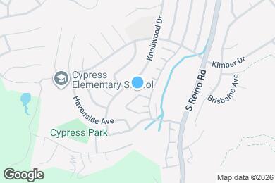 Map image of the property - 3889 Angeline St