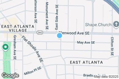 Map image of the property - 1450 May Ave SE