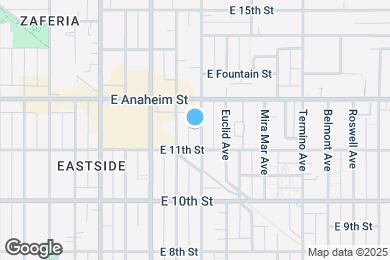 Map image of the property - 1139 Loma Ave