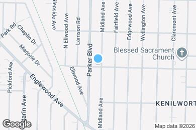 Map image of the property - 154 Midland Ave