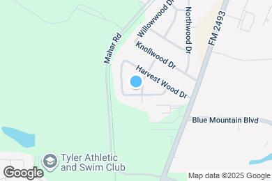 Map image of the property - 10926 Mosswood Dr