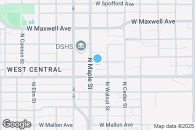 Map image of the property - 1515-1519 W Sharp Ave