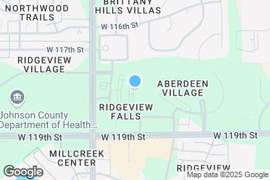 Map image of the property - The Villas at Ridgeview Falls