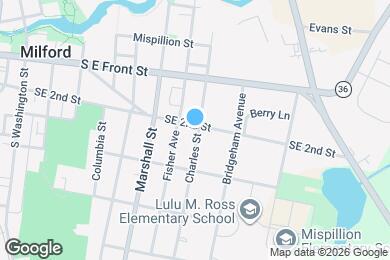 Map image of the property - 704 SE 2nd St