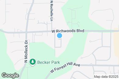 Map image of the property - 3307 N Brooks Ln