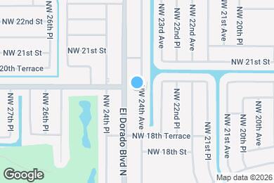Map image of the property - 1920 NW 24th Ave