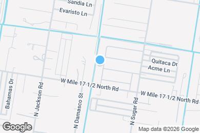 Map image of the property - 2301 N Fulton St