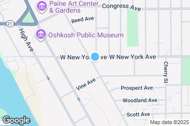 Map image of the property - 1126 Elmwood Ave