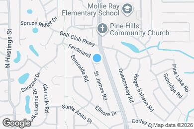 Map image of the property - 1255 St James Rd