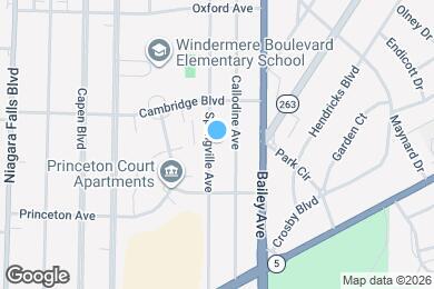 Map image of the property - 153 Springville Ave