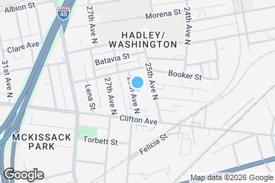 Map image of the property - 718 26th Ave N