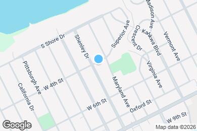 Map image of the property - 405 Shenley Dr