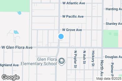 Map image of the property - 1317 N Jackson St