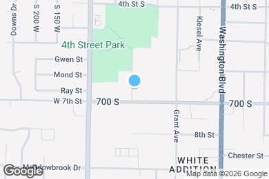 Map image of the property - 660 Lincoln Ave