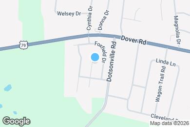 Map image of the property - 629 Wolfchase Dr