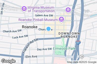 Map image of the property - 24 Church Ave SW