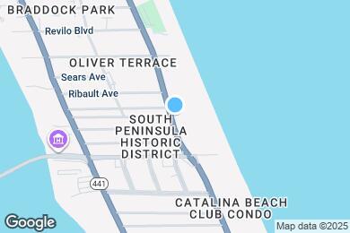Map image of the property - 935 S Atlantic Ave