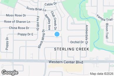 Map image of the property - 4844 Thistledown Dr