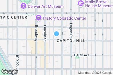 Map image of the property - 215 E 11th Ave