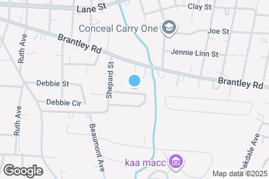 Map image of the property - 1631 Barbara Ann Cir