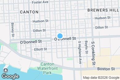 Map image of the property - 1100 S East Ave