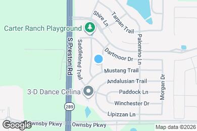 Map image of the property - 2815 Arabian Ln